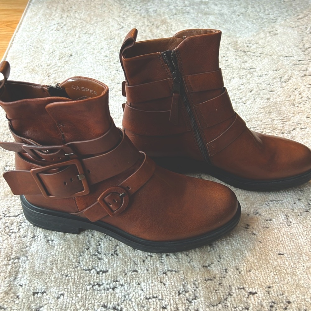 Mix Mooz Casper brown zip up boots 39